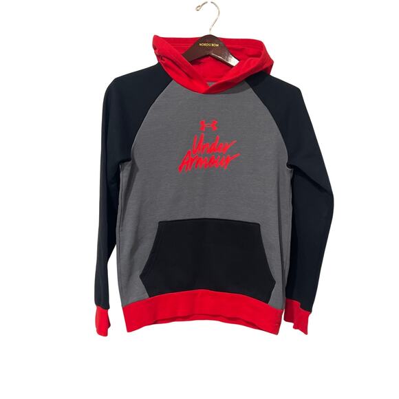 Under Armour Other - Under Armour, Boys, Sweatshirt, Red, Size Y-Large, NB57